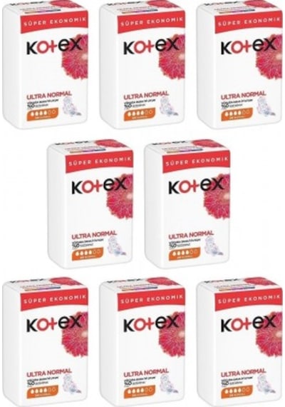 Kotex Ultra Normal Ekonomik Paket 24 Lü X 8 Adet PKT.KOTEX.007