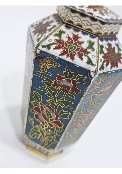 Antika Cloisonne Minyatür Kutu 12,5cm 175