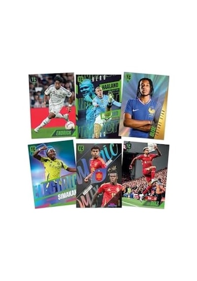 Hediyecik Panini Fifa Top Class 2025 Futbolcu Kartları Trading Card 9 Paket 72 Kart