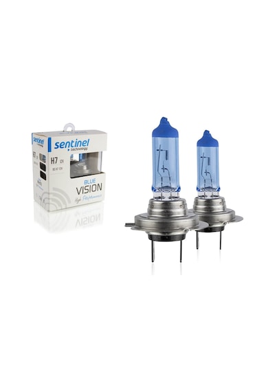 Sentinel 12v 55w H7 Halojen Beyaz Işık Ampul 5000k 1450 Lumen