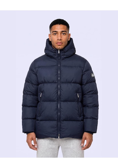Kappa Authentic Gratia Erkek Mavi Comfort Şişme Mont