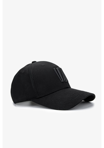 Valmenti Unisex Tekstil Beyzbol Şapka 1139 Ec4006 Spk Y25 Black Logo Siyah