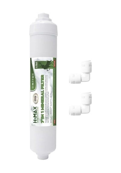 H-Max 7'Li Mineral Filtre (Dirsekler Hediyemizdir.)