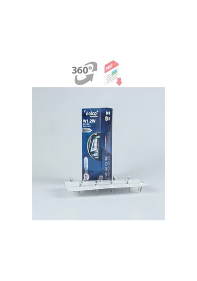24v Ampül T5 1.2watt Mini Dipsiz 10 Adet