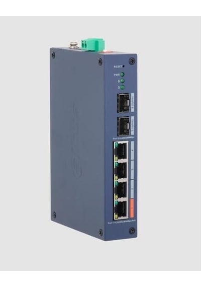 Dahua 6port 30w 4port Poe Dh-chs4206-4gt-60 Gıgabıt 2x Sfp Cloud Yönetilebilir Switch