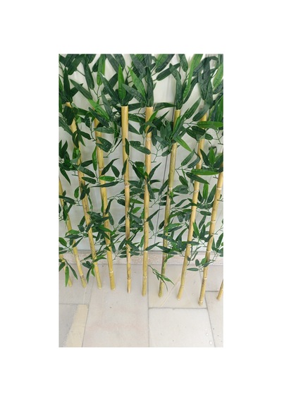 130 Cm Yapay Bambu Dekoratif Ağaç Çok Renkli