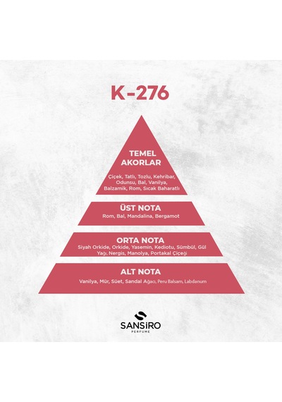 Sansiro K-276 Kadın Parfüm EDP 50 ML