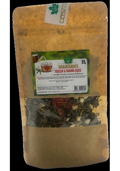 Maranki Yeşilçay Yasemin Çiçeği 80 G