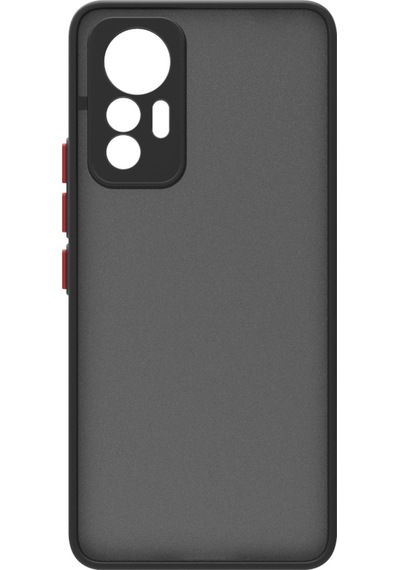 Xiaomi Uyumlu Mi 12 Lite Kılıf Zore Arkası Mat Sert Silikon Hux Kapak