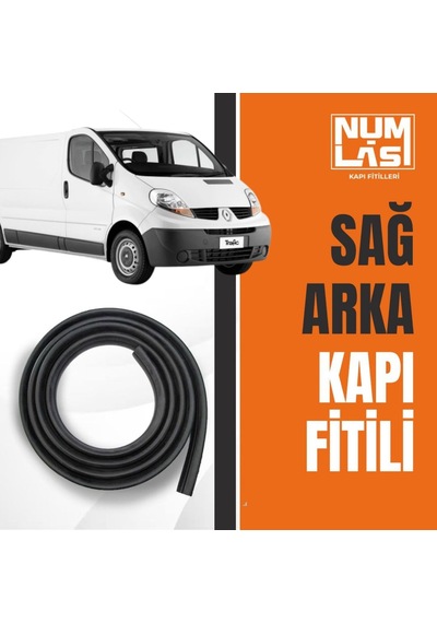 Renault Trafic Panelvan 2012-2015 Sağ Arka Kapı Fitili-a Kalite-numlas-nm4959