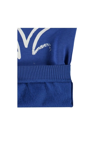 Silversun Kids Silversun Ocean Baskılı 8-13 Yaş Sweatshirt - Mavi Saks Mavisi