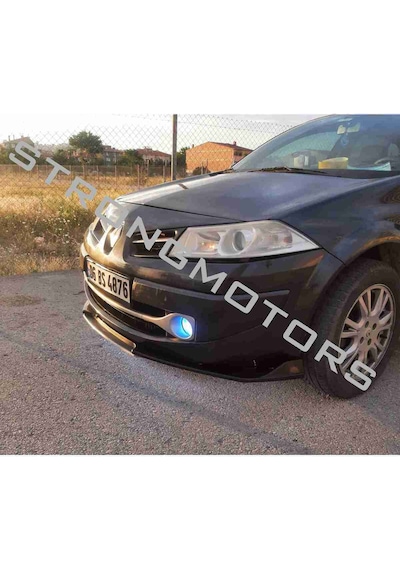 Megane 2 Ön Tampon Eki / 4 Parça Lip Karlık Gri