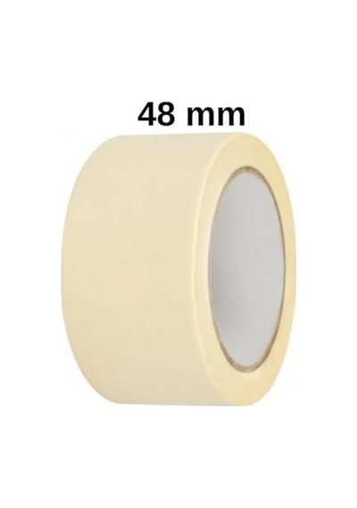 Tify 2 Adet Maskeleme Bandı Boya Bandı 48mm X 25m Kağıt Bant
