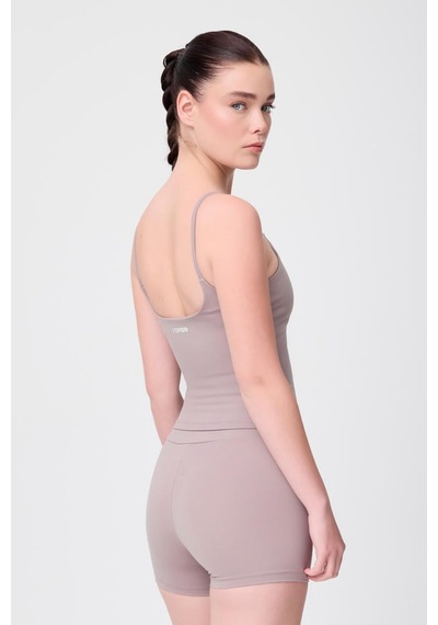Crossover Atletik Spor & Aktif Yaşam Atlet Tank Top -2844 Kahve