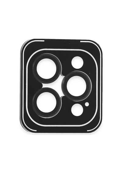 Joko Apple Uyumlu iPhone 16 Pro Max Pvd Metal Kamera Lens - Siyah Diğer