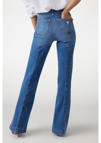 Guess New Faye Skinny Fit Kadın Jean Pantolon W5ga0pd5q01 Mavi