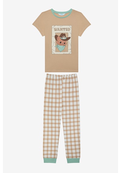 Penti Erkek Çocuk Cowboy Cat 2li Çok Renkli Pijama Takımı Çok Renkli - 677911660 Çok Renkli Penti Erkek Çocuk Cowboy Cat 2li Çok Renkli Pijama Takımı Çok Renkli - 677911660 Çok Renkli
