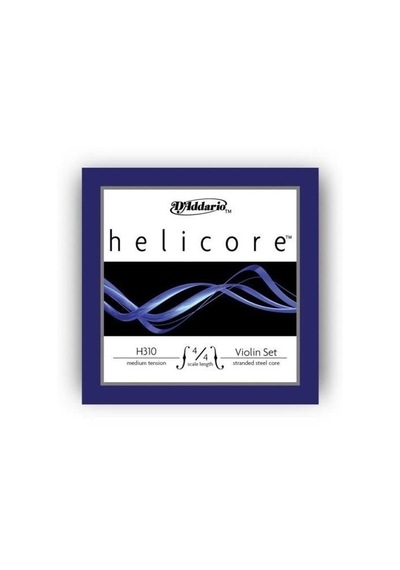 D'addario H310 Helicore Keman Tel Seti 4/4 Çok Lifli Çelik Özlü Yapı Net Ve Odaklanmış Ses İle Hızlı Yay Yanıtı