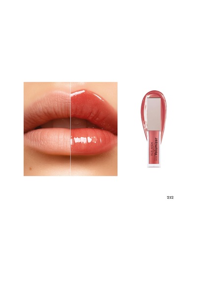 Maxivolumizer Lipgloss 212 - Glazed Peach - Kalıcı Ve Nemlendirici Ruj - Dolgunlaştırıcı Etki Diğer