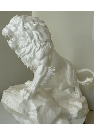 3d Baskı Biblo Aslan Renklendirilebilir