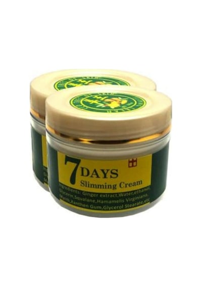 7days Slimming Cream Ginger Miracle 100 Ml Vücut Bakım Zencefil Mucizesi 2 Adet