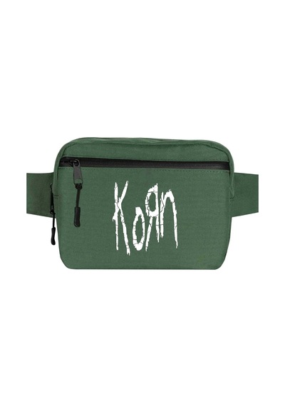 Korn Logo Yeşil Bel Çantası