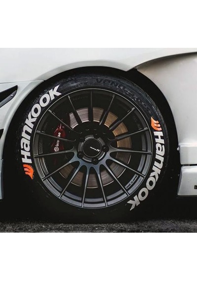 Lastik Yazısı 8Xli Hankook 1.Sınıf Kalite Solmaz Stıker