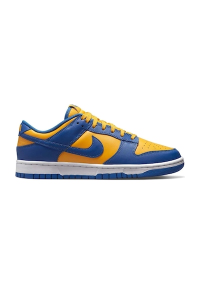 Nike Dunk Low Ucla Erkek Spor Basketbol Ayakkabı Mavi - Sarı