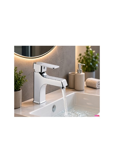 Rena Design Lavabo Bataryasi Krom Lüks Ağir Gövde Prinç Banyo Su Tasarruflu Aç Kapa 2 Yil Garantili Kare Sicak Soğuk Gümüş Gri Rena Design Lavabo Bataryasi Krom Lüks Ağir Gövde Prinç Banyo Su Tasarruflu Aç Kapa 2 Yil Garantili Kare Sicak Soğuk Gümüş Gri