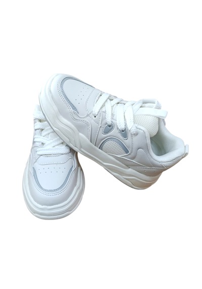 Cool Jacop Flt Çocuk Bağcıklı Sneaker Spor Beyaz Beyaz