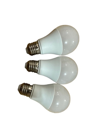 3 Adet 10 Watt 900 Lumen Beyaz Işık Led Ampul