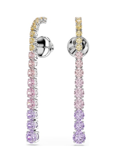 5751195 Swarovski Küpe Matrıx:pe Tennıs Mul/rhs Çok Renkli