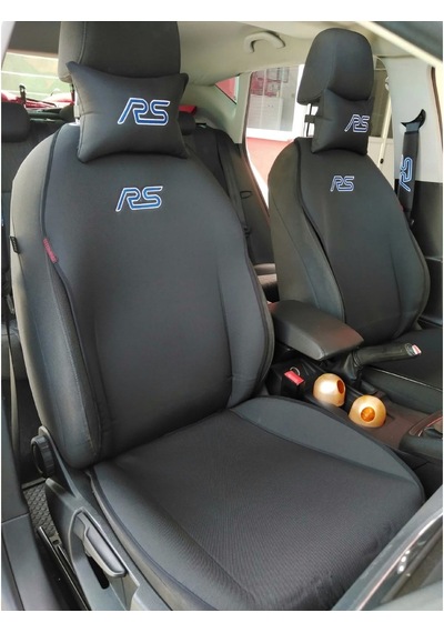 Ford Rs Logo Nakışlı Ön Ikili Oto Koltuk Kılıfı