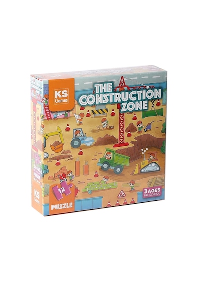 Prs 32704 The Construction Pre School Puzzle -Ks Puzzle