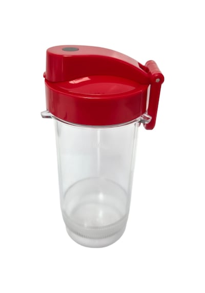 English Home Kbl 3010 Shake Away Smoothie Blender İçin 400ml Hazne Kırmızı Kapaklı