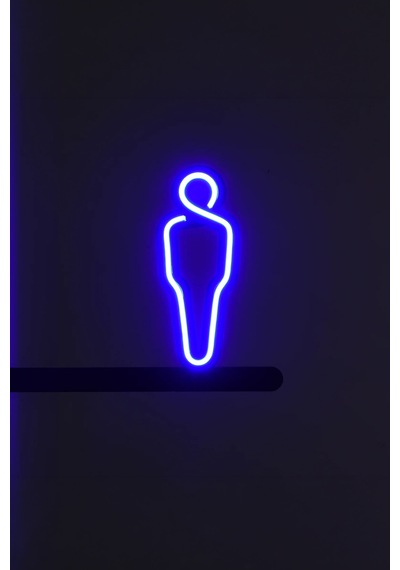 Wc Erkek Neon Tabela
