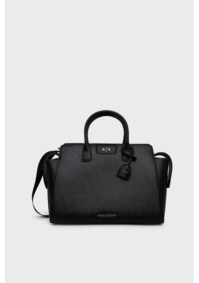 Armani Exchange Logolu Çıkarılabilir Askılı Çanta Kadın Çanta Xw002157 Af26570 Uc001 Siyah