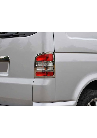 Vw T5 Transporter Krom Stop Çerçevesi 2 Parça Çift Kapılı 2003-