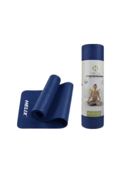 Helix Yoga Pilates Matı Nbr 10mm Lacivert