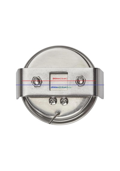 Teknikmarketiniz Ø60mm 0/500 C 1,5 Metre Kablolu Fırın Termometresi, Panotip 500 Derece Kablolu Bahçe,pizza,pide,e Diğer