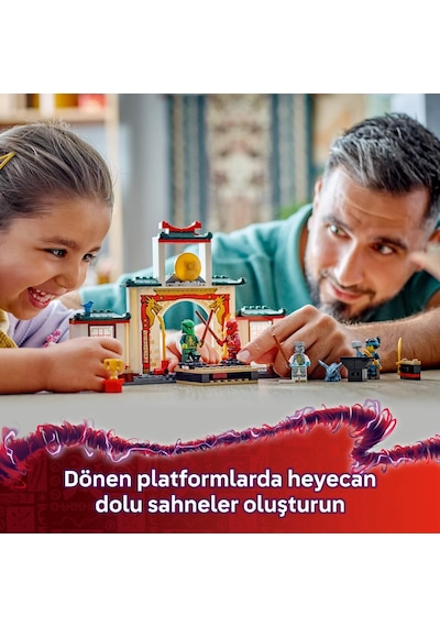 LEGO® NINJAGO® Ninja Spinjitzu Tapınağı 71831 - 4 Yaş ve Üzeri Çocuklar için 4 Minifigür ve Ejderha Modeli İçeren Oyuncak Yapım Seti (158P) LEGO® NINJAGO® Ninja Spinjitzu Tapınağı 71831 - 4 Yaş ve Üzeri Çocuklar için 4 Minifigür ve Ejderha Modeli İçeren Oyuncak Yapım Seti (158P)