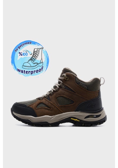 Skechers Erkek Bot 204628 Olbr Zeytin Yeşili-kahverengi