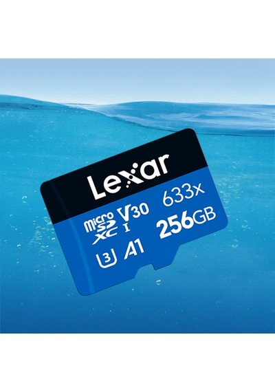 Sones Lexar 633x 256gb Yüksek Hızlı Cep Telefonu Kamera Hafızası Tf Kartı Anahtarı Genişletme Sürüş Kaydedici Özel Depolama Flaş Bellek Kartı