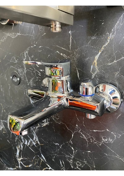 İsaoğlu Yapı Banyo Duş Seti Ve Banyo Bataryası Duş Sistemi Vintage Tasarım Robot Duş Seti Diğer