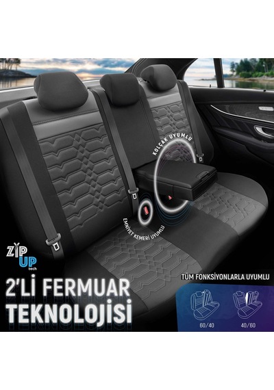 Otom Elegance Design Premium Özel Tasarım Oto Koltuk Kılıfı 553447303