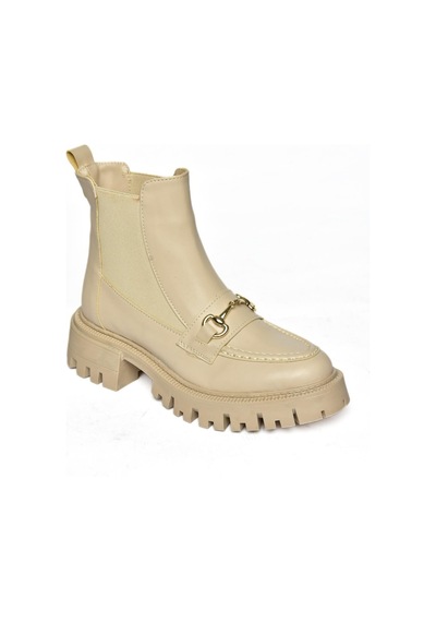 Fox Shoes R312154109 Ten Kalın Tabanlı Kadın Bot Ten