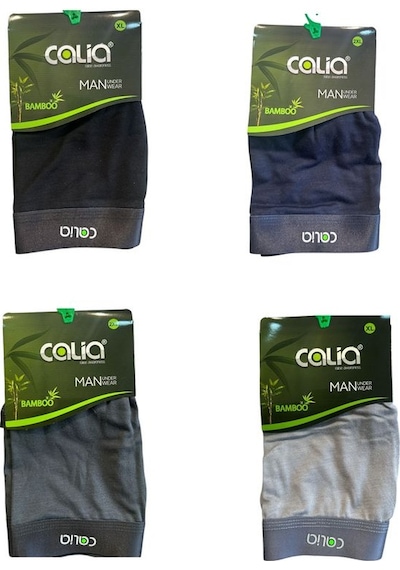 Qulat 4'lü Paket Bambu Erkek Boxer Asorti