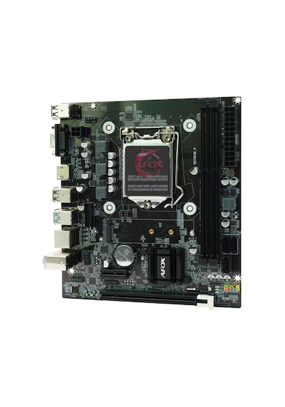 Afox Ih81d3-ma2-v2 H81 2xddr3 Vga+hdmı 1x M.2 Nvme Gen3 1150 Pın Anakart