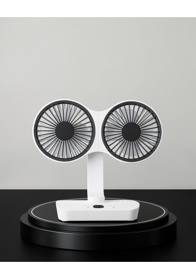 Çift Başlıklı Usb Şarjlı Masaüstü Vantilatör Xuczzzsp01fan