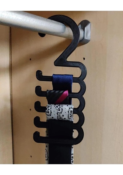 Dolap İçi 5'li Kravat Askısı, Düzenleyici, Organizer, Askılık, Werb32br Diğer